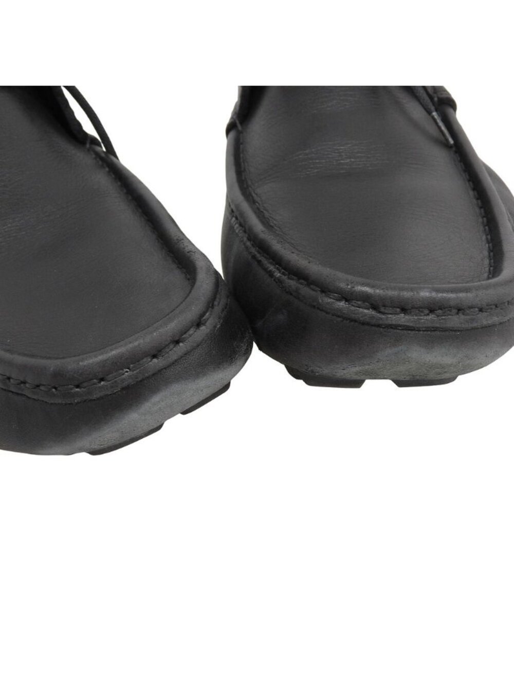 Gucci Leather Driving Shoes Black - Picture 3 of 6